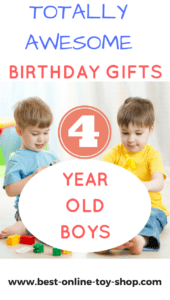 Best toys for 4 year old boy 2018