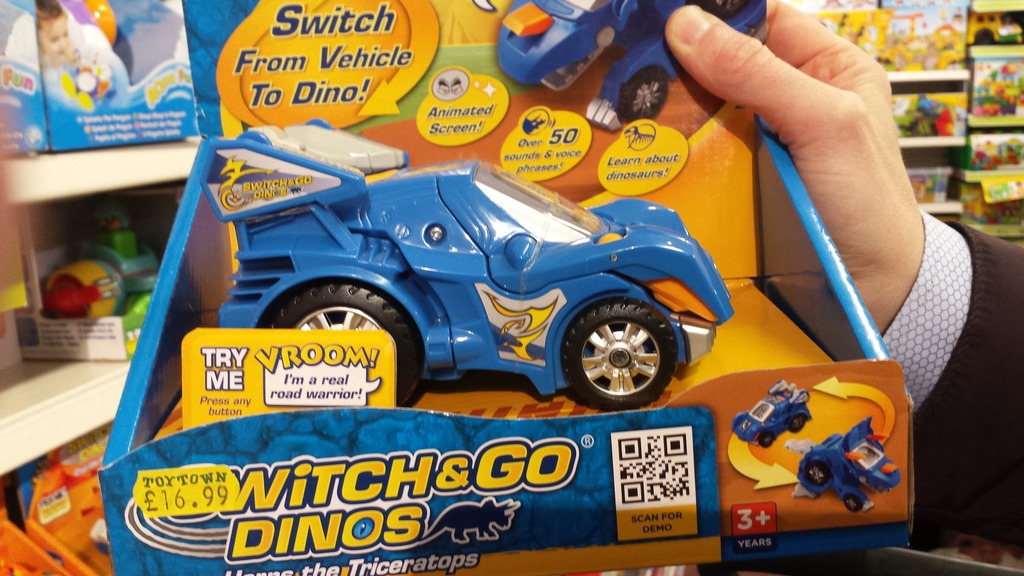 vtech switch go dinos horns triceratops dinosaur