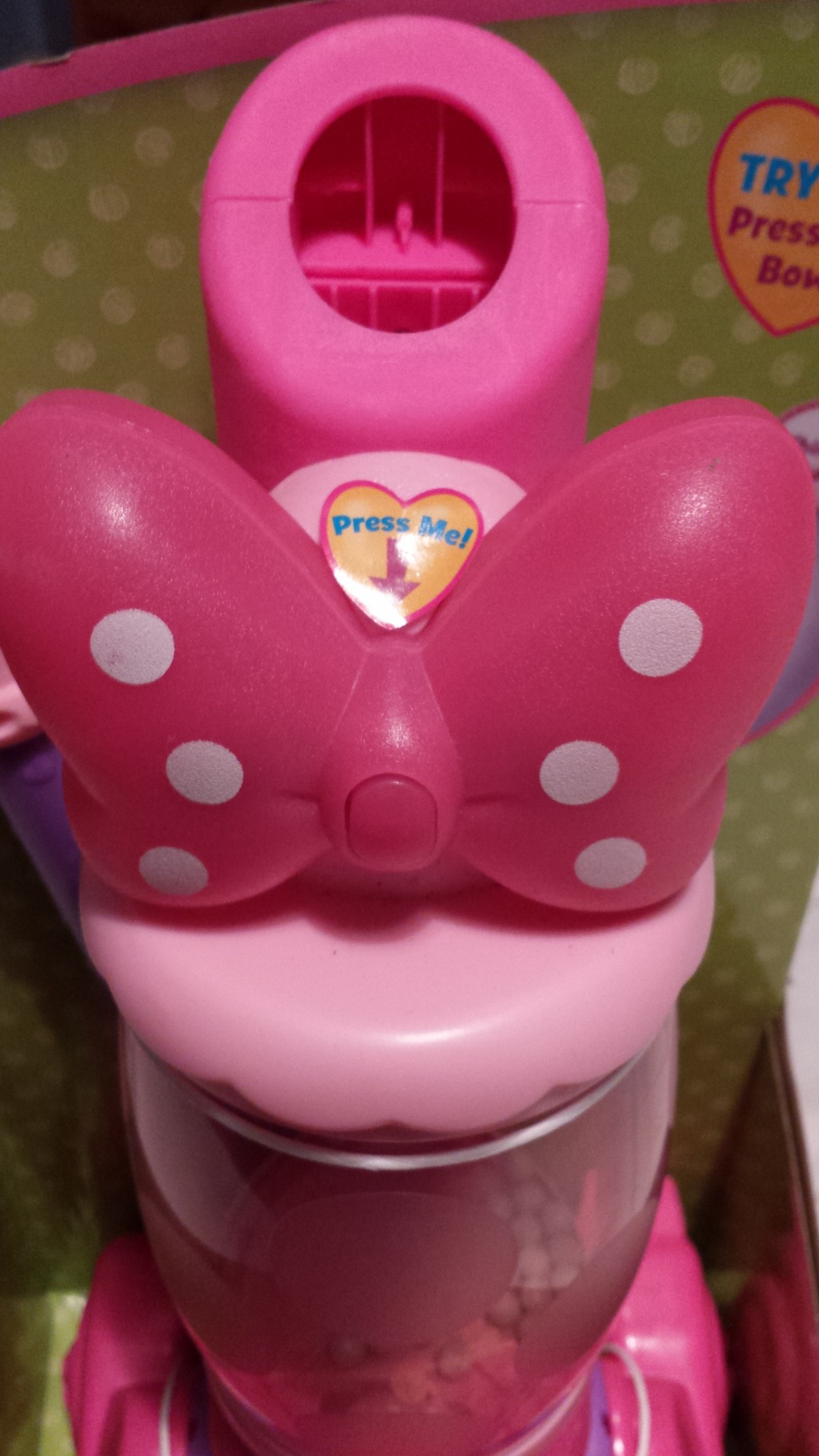 minnie mouse bowtique vacuum cleaner
