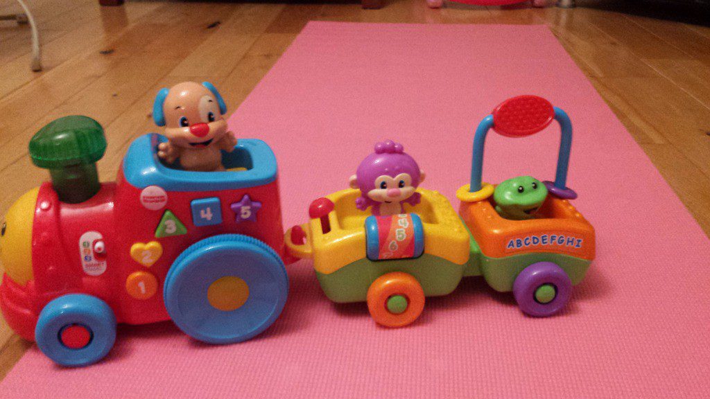 Fisher Price Laugh Learn Smart Stages Puppy Smart Train