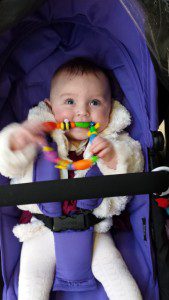 infant teether necklace