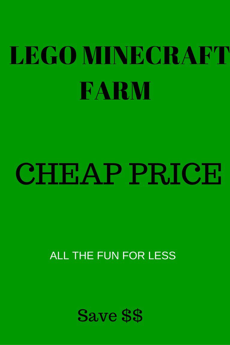 Minecraft Farm Lego Set -best Minecraft toy - BEST ONLINE TOY SHOP