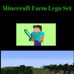 minecraft farm lego set