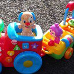 fisher price laugh learn puppy's smart train