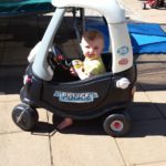 little tikes police car ride on