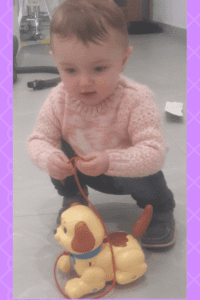 fisher price lil snoopy pull toy