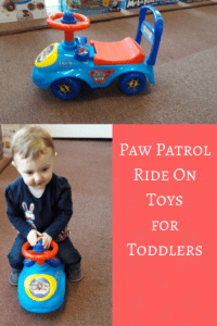 paw patrol ride toys for toddlers