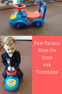 paw patrol ride on toys for toddlers