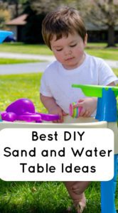 diy sand and water table ideas