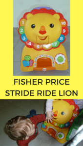 fisher price stride ride lion