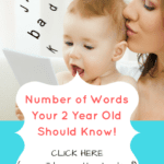 2 year old vocabulary list