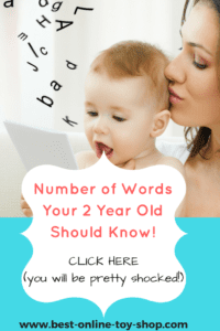 2 year old vocabulary list
