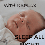 How to help a baby with reflux sleep at night